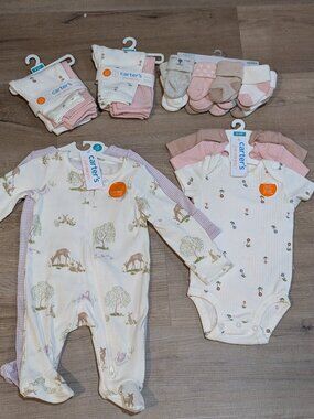 Bundle Of New Carter's 3 Month Clothing Bundle